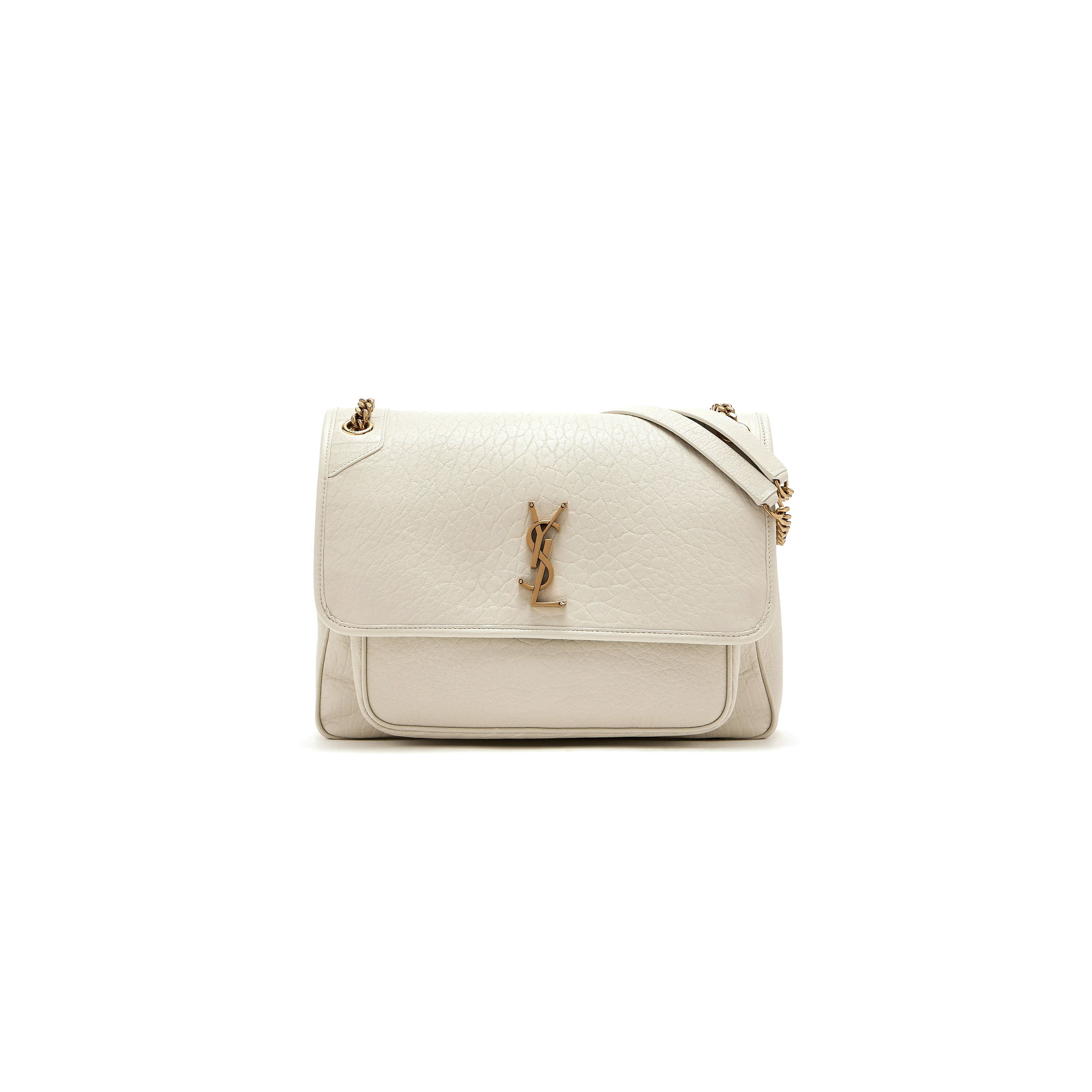 YSL NIKI LARGE IN GRAINED LAMBSKIN 803777AACYT9207 (32*23*9cm)